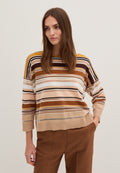 Stefanel STRIPED SHEER-EFFECT