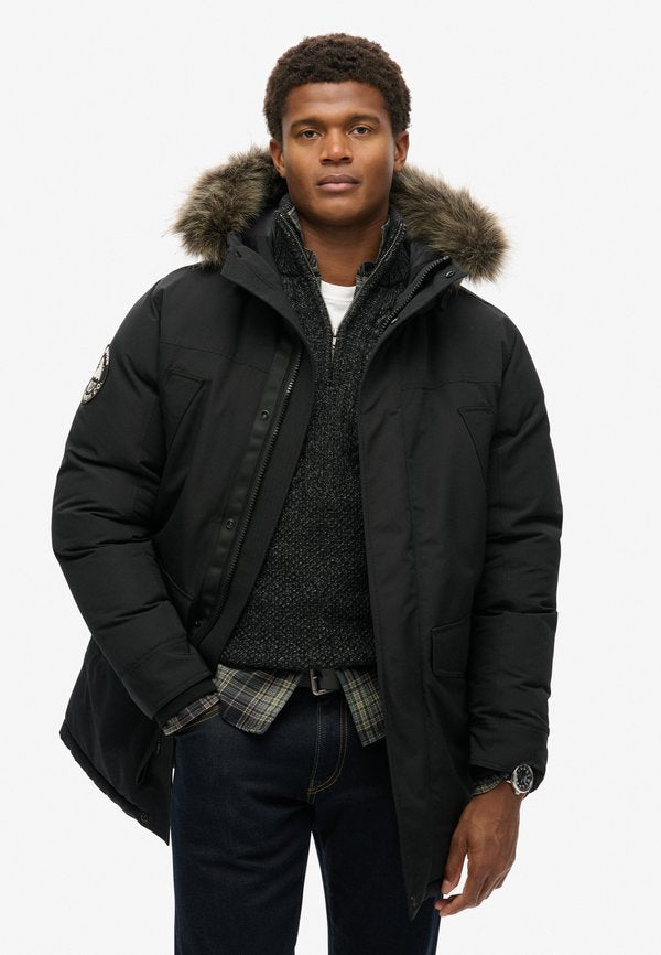 Superdry & Co EVEREST - Winter coat - jet black