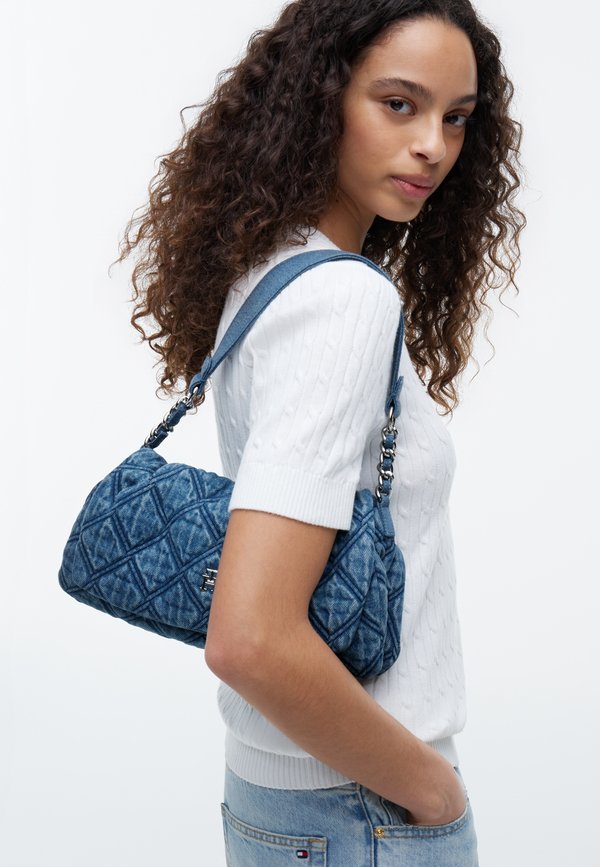 Tommy Hilfiger FEMININE - Handbag - blue denim