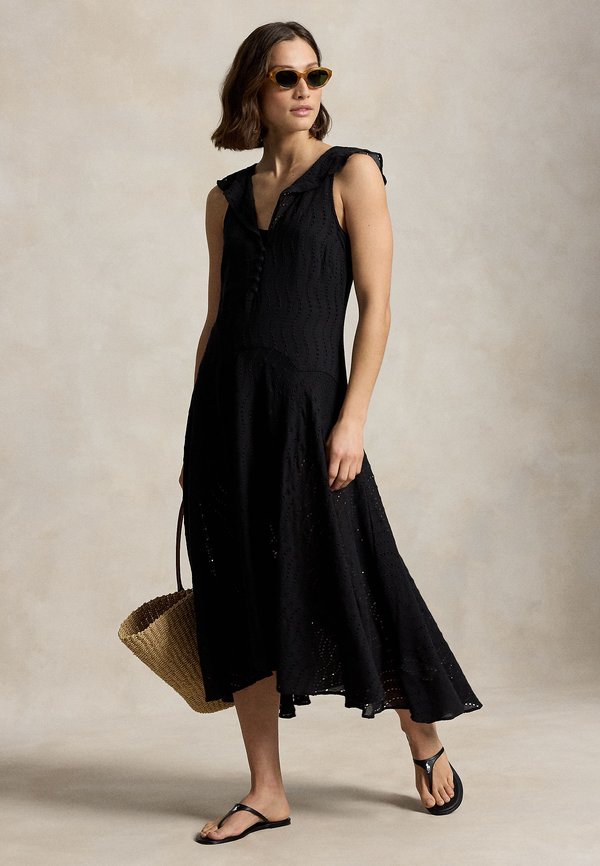 Polo Ralph Lauren EYELET GAUZE DRESS