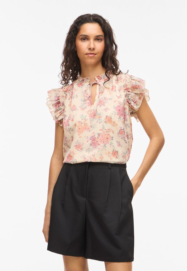 VILA Short sleeved VILAURA high neck