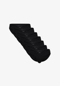 TOM TAILOR 7ER PACK - Briefs - schwarz dunkel uni