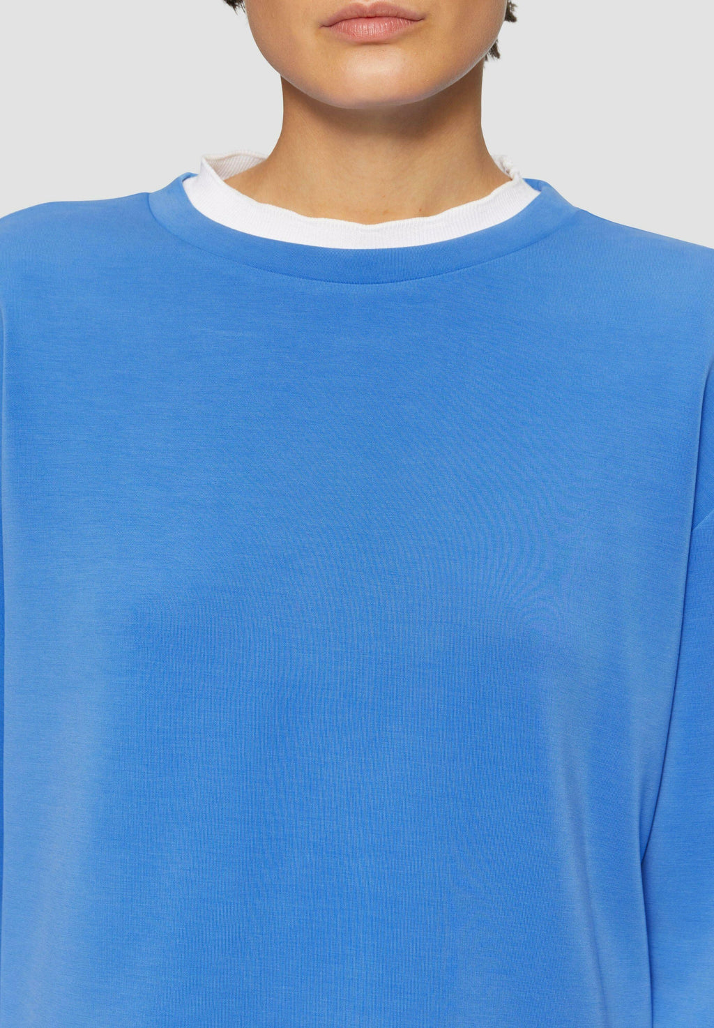 SCUBA-SWEATSHIRT AUS MODALMIX IM RELAXED FIT Media 4