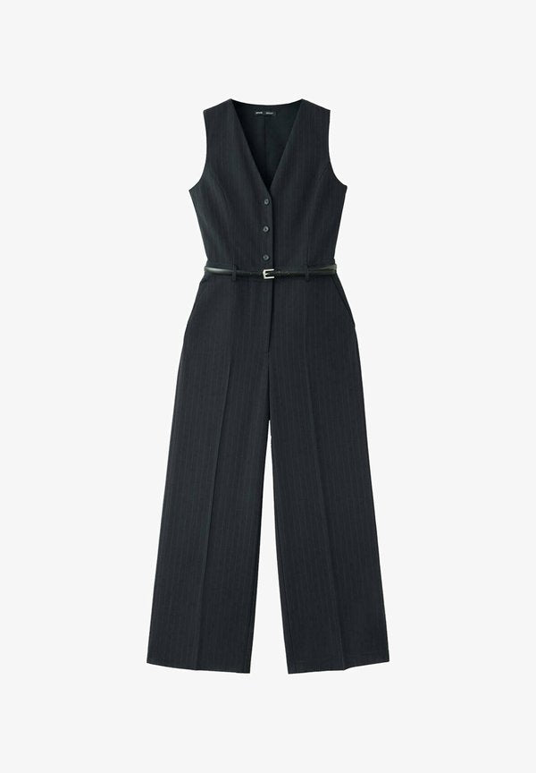 Mango ADULT - Jumpsuit - blue