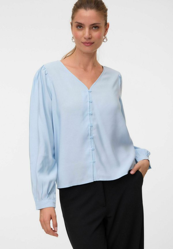Vero Moda TOP VMLOUISA TOP - Blouse - cashmere blue