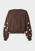 ONLY ONLMACY O NECK BOX - Sweatshirt - bracken