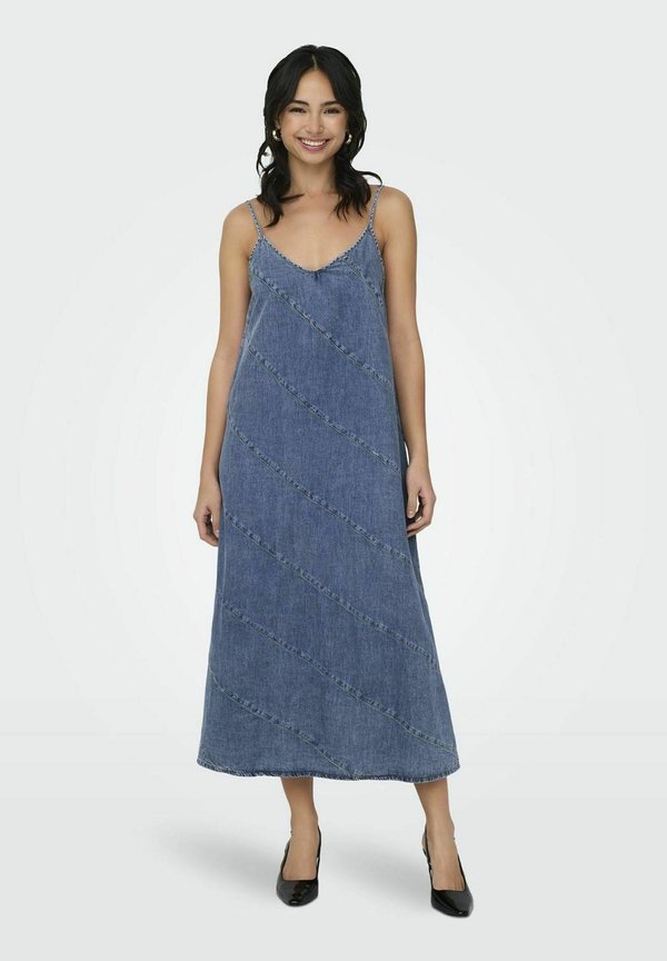 ONLY Denim ONLDIA Short - Denim dress - light blue denim