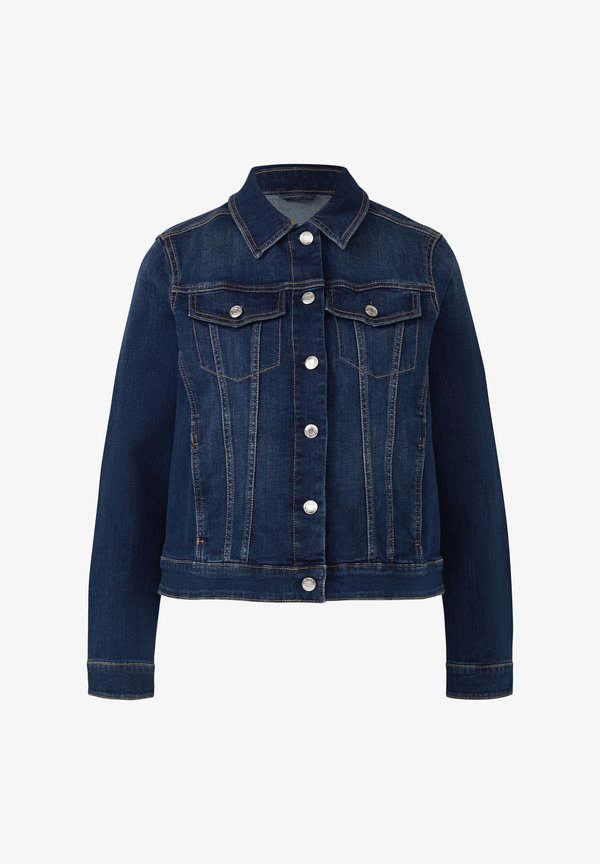 s.Oliver ELASTISCHE  - Denim jacket - blau