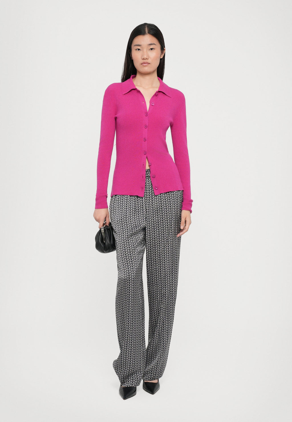 MICHAEL Michael Kors LOGO WIDE LEG PANT