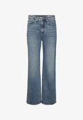Vero Moda Wide fit VMTESSA High rise - Wide Leg - medium blue denim