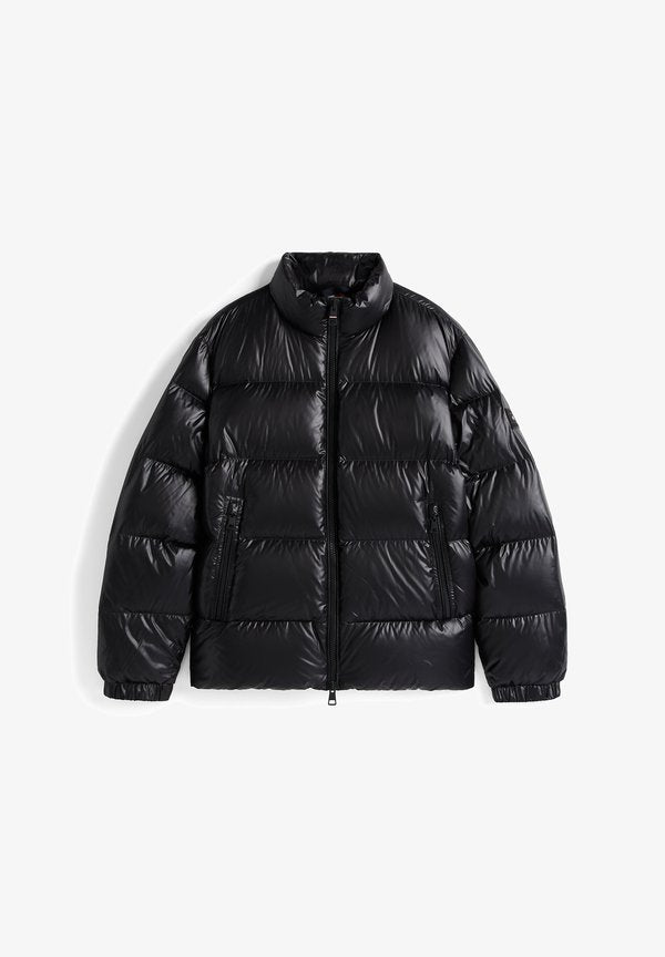 Tommy Hilfiger STAND PUFFER - Down jacket - black