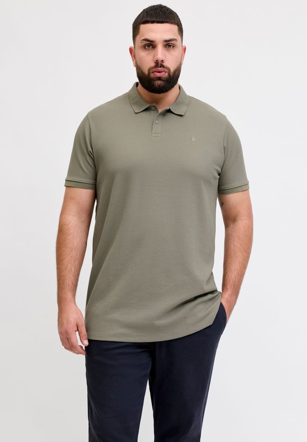Jack & Jones Plus Size Logo - Polo shirt - vetiver
