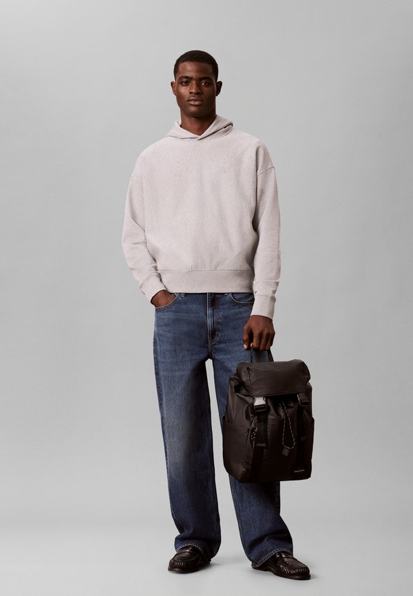 Calvin Klein FLAP BACKPACK - Rucksack - black
