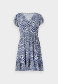 ONLY ONLCLAUDETTE Short - Day dress - ombre blue/claudette