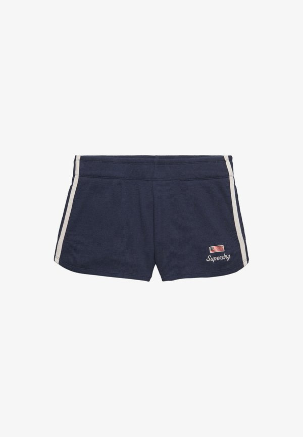 Superdry & Co SUPERDRY ATHLETIC ESSENTIALS WAFFLE RETRO SHORTS.. - Tracksuit bottoms - classic navy
