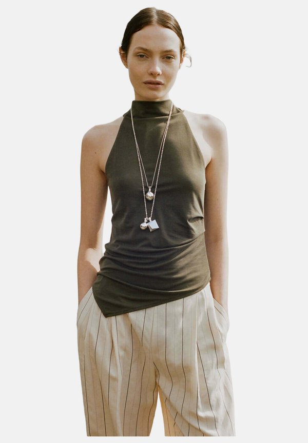 Mango ADULT - Blouse - khaki