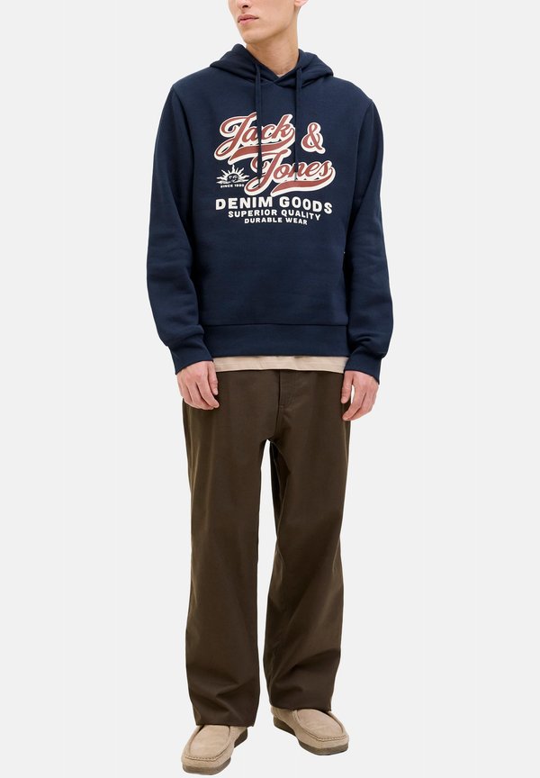 Jack & Jones 2 PACK - Hoodie - sky captain