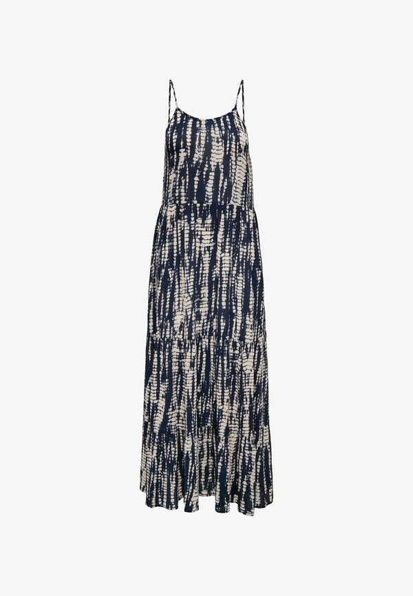 ONLY ONLMATEA Long - Maxi dress - night sky aop matea print