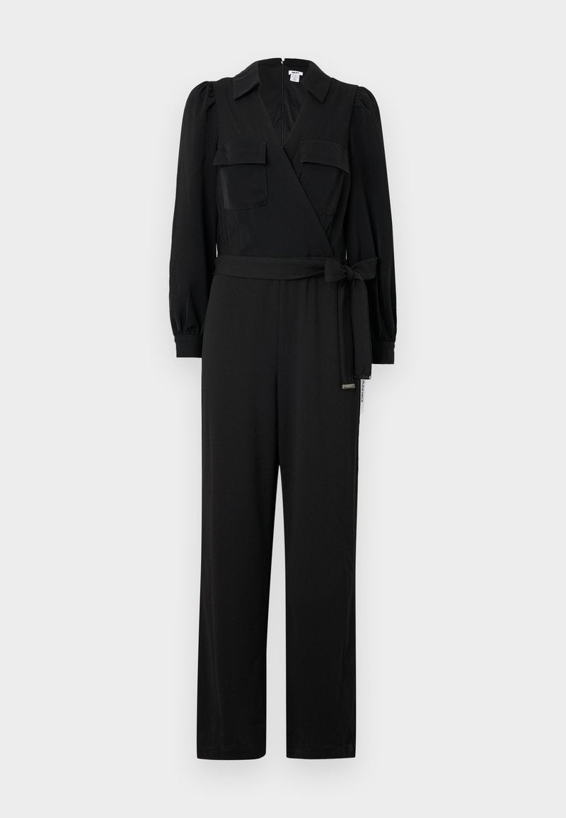BALLOON SLEEVE WITH COLLAR AND UTILITY POCKETS Media 1