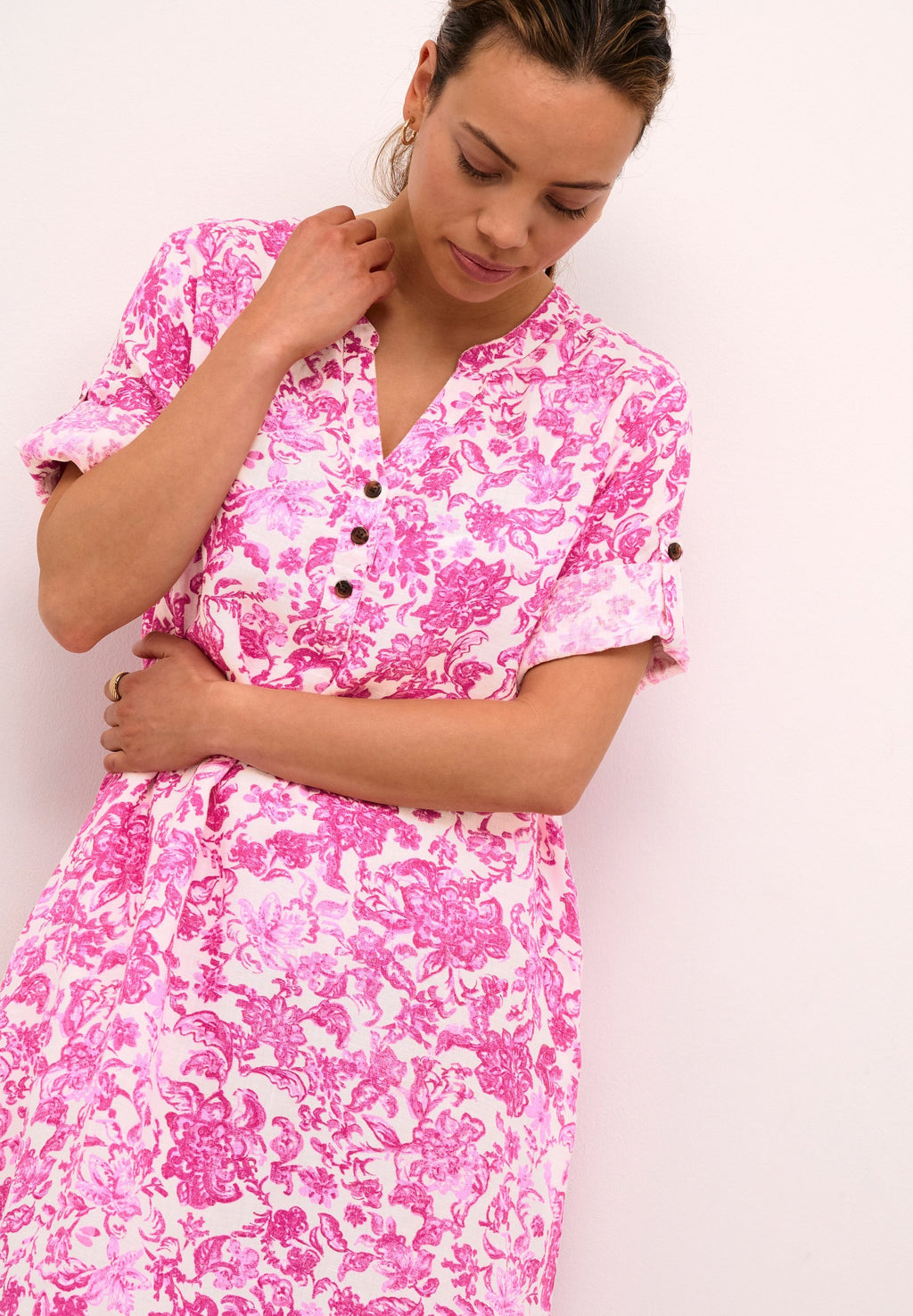 Cream CRBELLIS CAFTAN