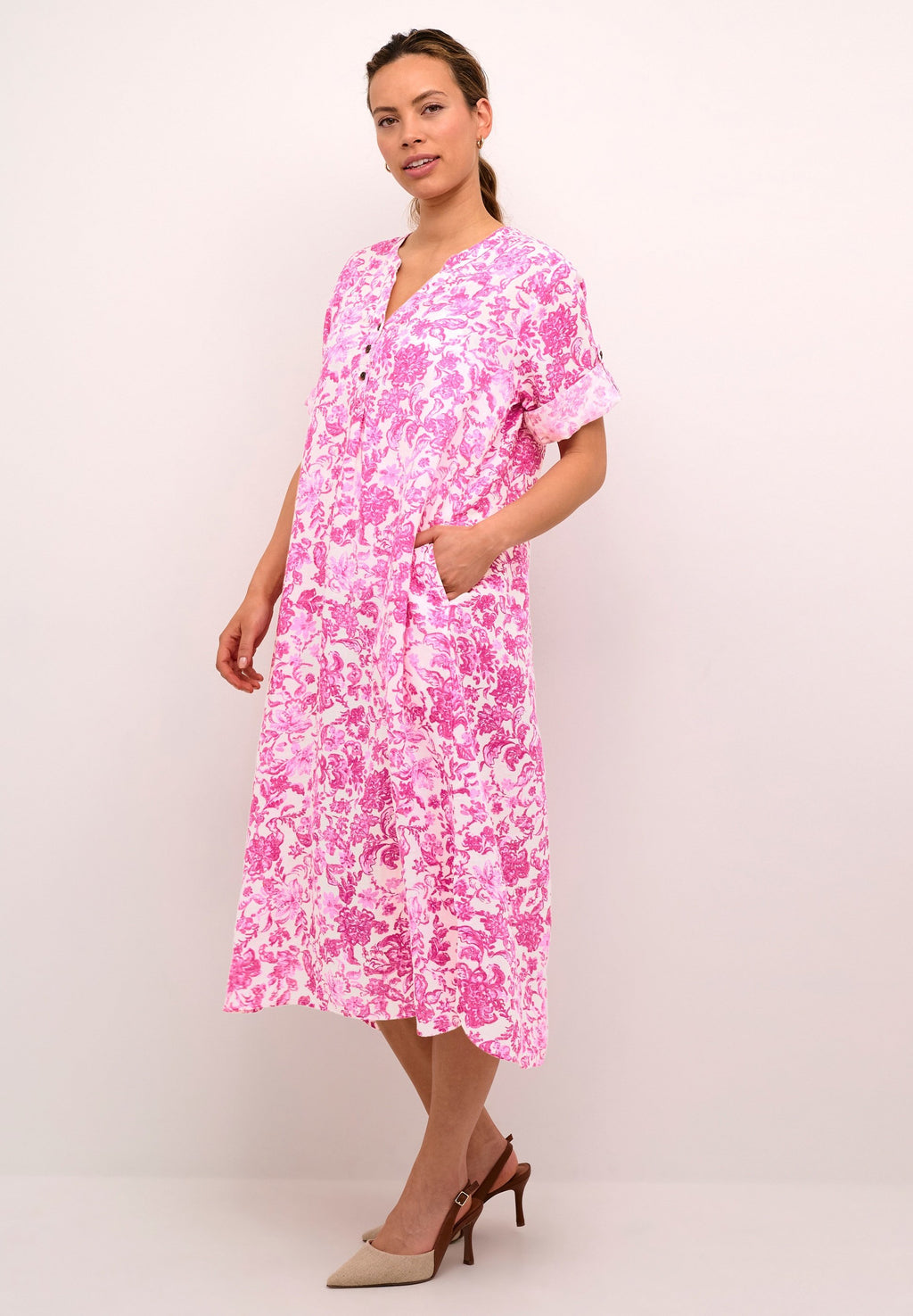 Cream CRBELLIS CAFTAN