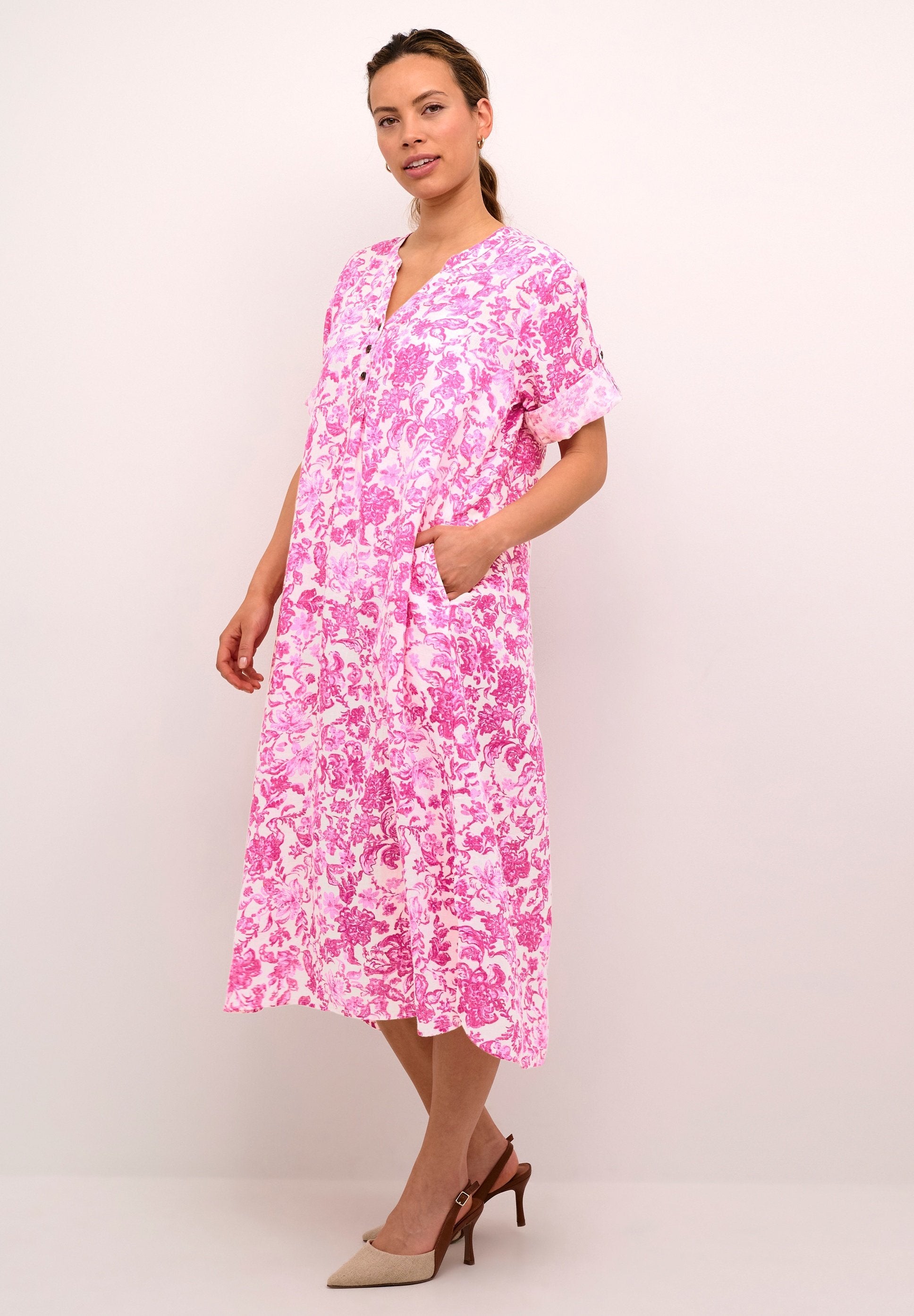 Cream CRBELLIS CAFTAN