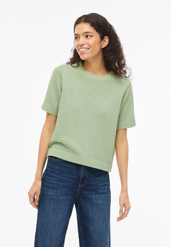 VILA Knitted VILOLLO Short sleeved