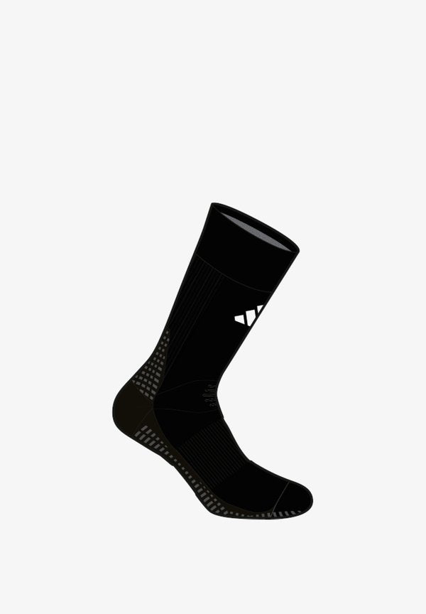 adidas Performance FOOTBALL GRIP PRINT SOCKS UNISEX - Football socks - black/white