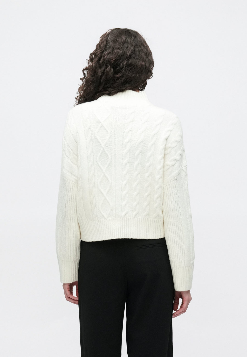 Abercrombie & Fitch EASY MOCKNECK JETSTREAM CABLE