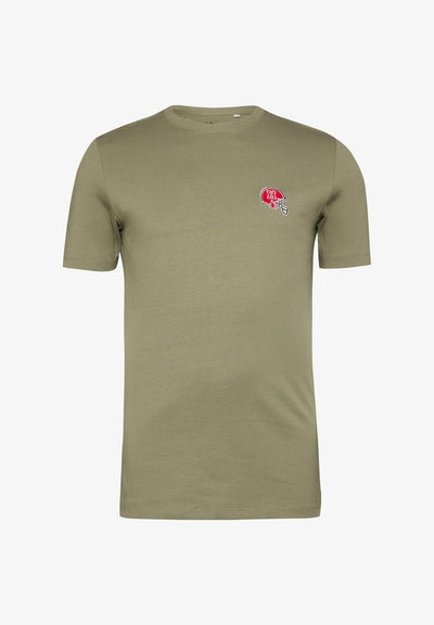 s.Oliver Print T-shirt - olivgrün