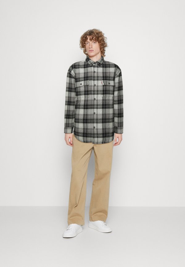 Levi's® BERNAL HEIGHTS OVERSHIRT UNISEX - Short coat - bright white