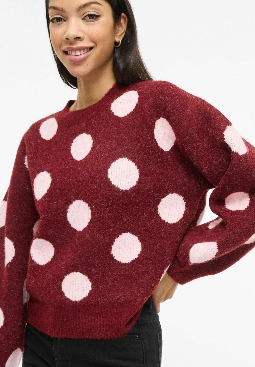 VILA Knitted VILUNA Round neck