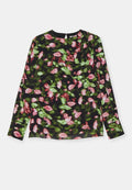 Erdem BLOUSE WITH DRAPE DETAIL