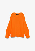 Vero Moda Curve Knitted VMCHOPE Knitted - Jumper - persimmon orange