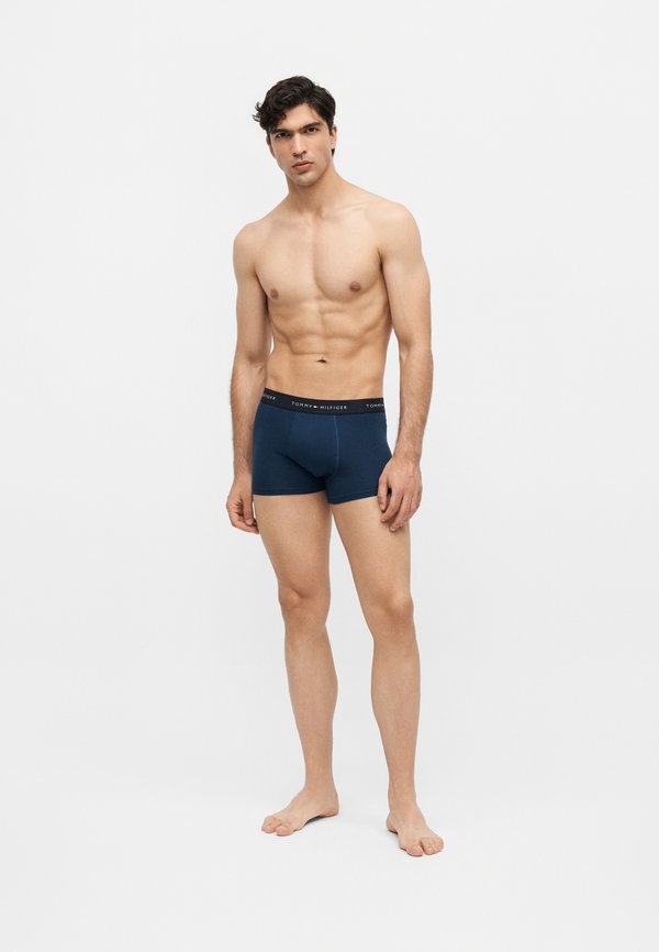Tommy Hilfiger SIGNATURE 3 PACK - Trunks - black, blue, multi-coloured