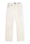 WASHED RELAXED WHITE JEANS Media 1