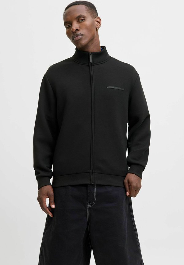 Jack & Jones Zip Sweat Zip Sweat - Zip-up sweatshirt - black