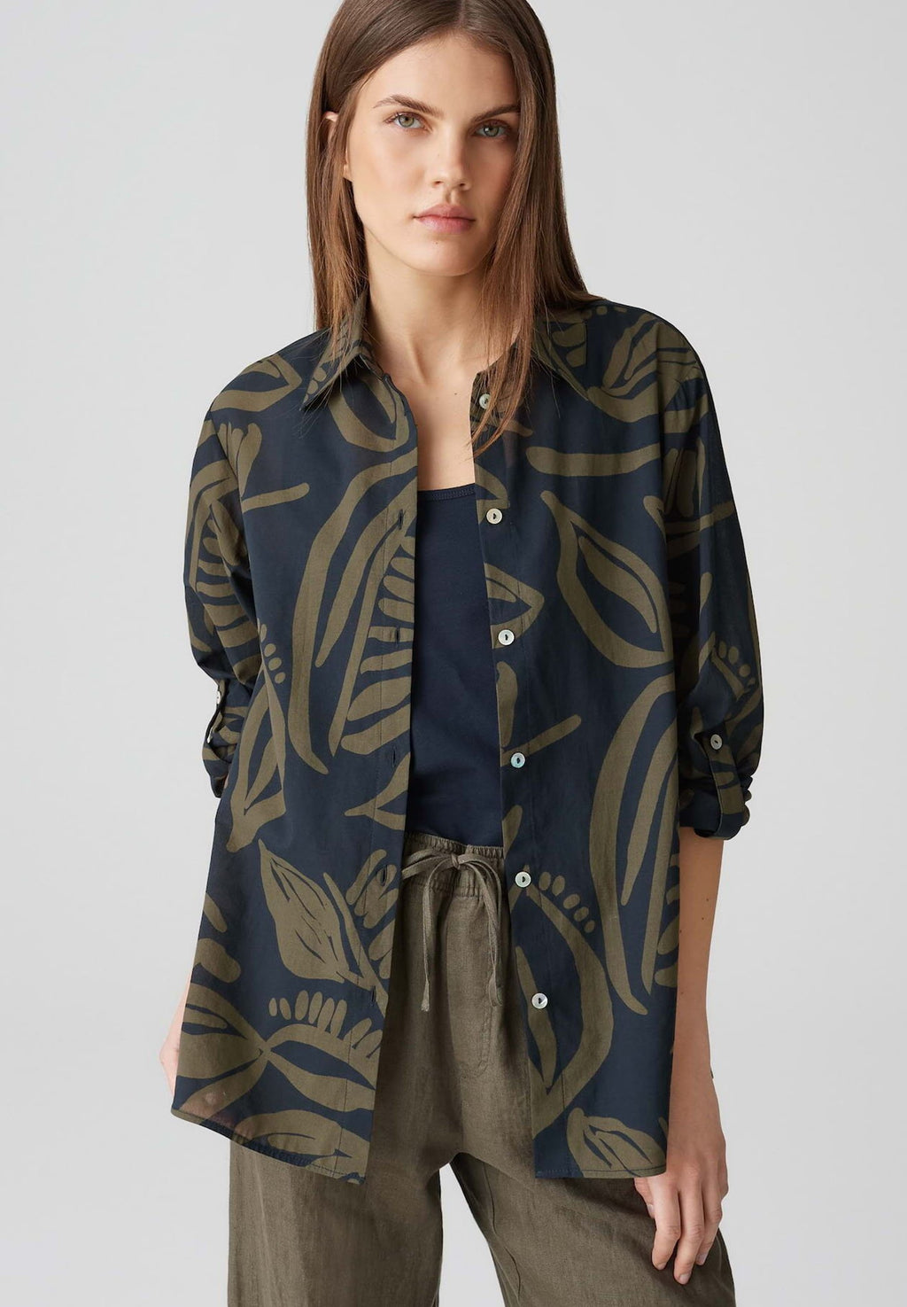 OPUS LOOSE FIT TWO TONE PRINT