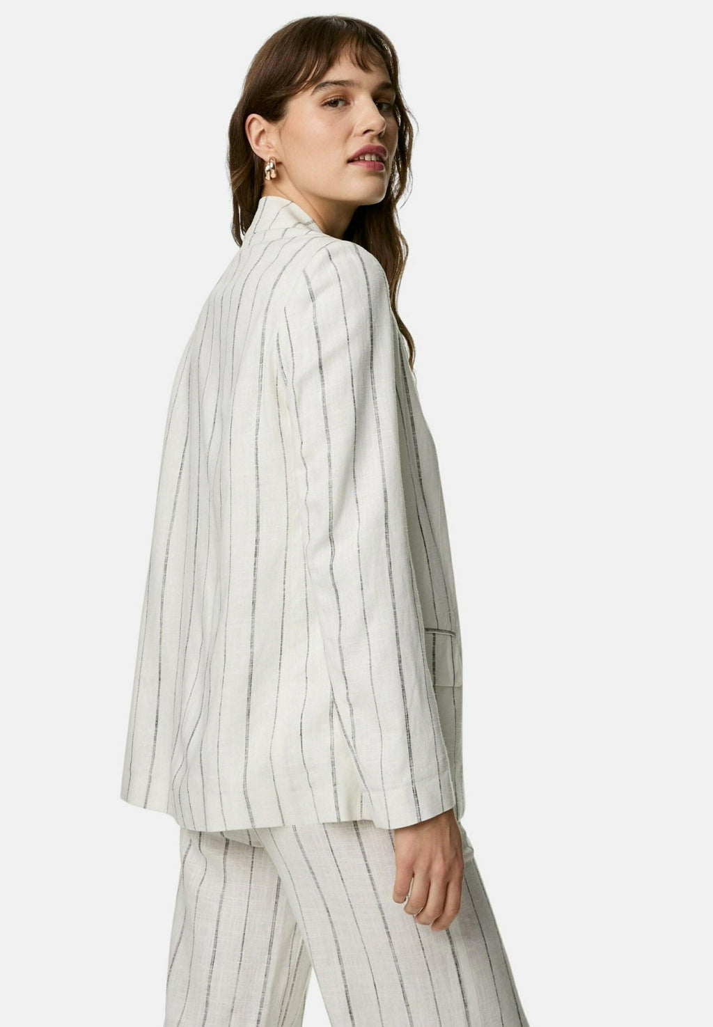 Marks & Spencer LINEN RICH STRIPED