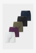Calvin Klein Underwear ICON 5 PACK - Boxer briefs - black/harbor mist/dark purple/dark sapphire/olive night