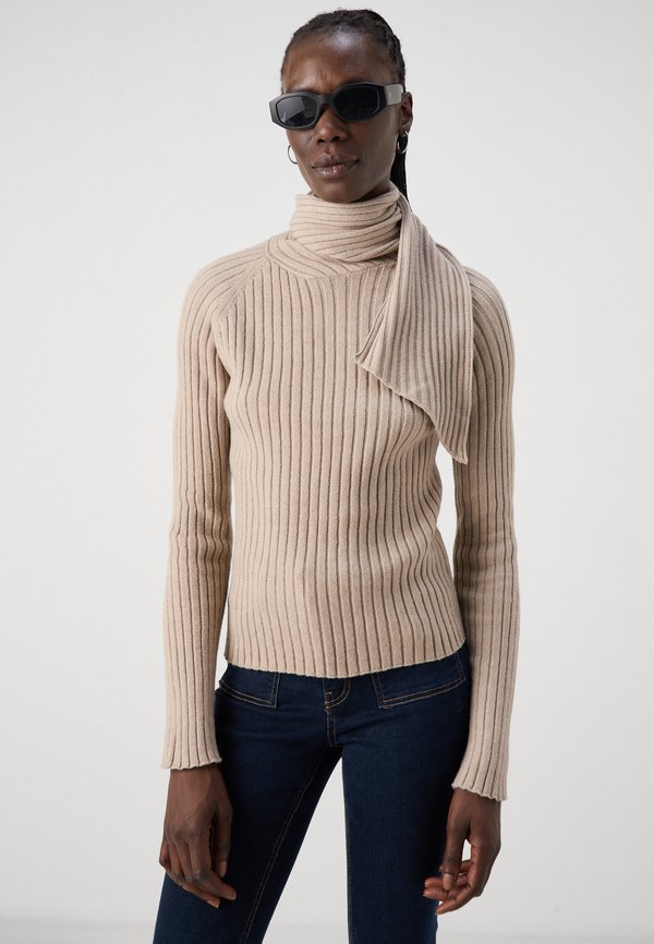 Vero Moda Tall VMZOEY WRAP NECK PULLOVER