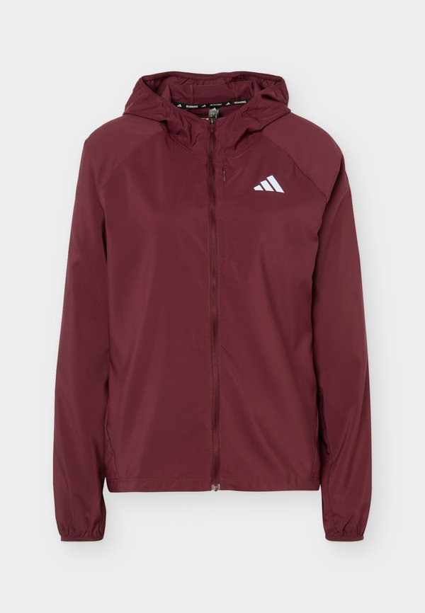 adidas Performance RUN ESS JKT W - Windbreaker - maroon