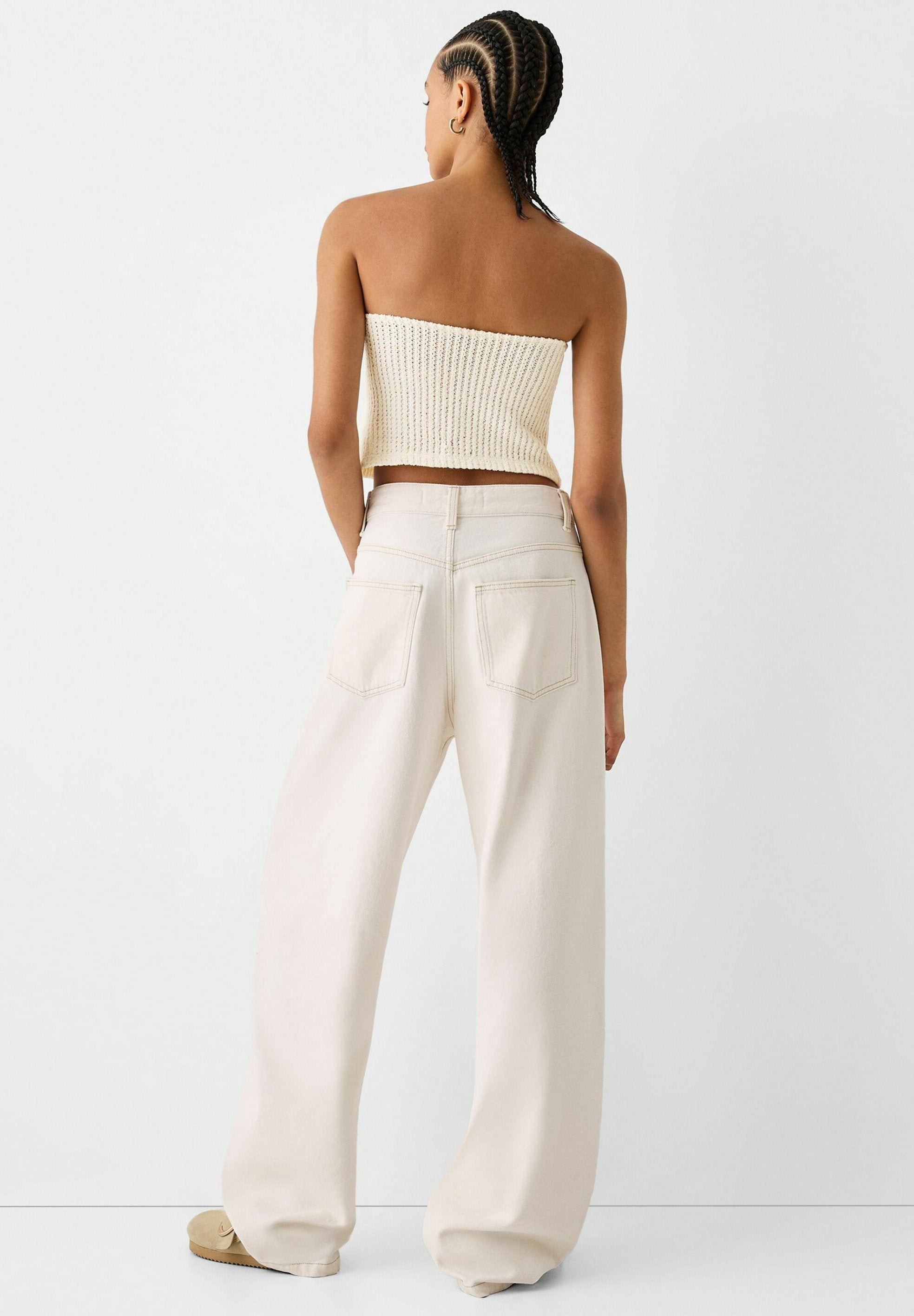 Bershka RUSTIC SEQUINNED - BANDEAU