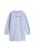 FLORAL LOGO FLEECE RELAXED SWEATSHIRT DRESS Media 1