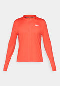 Nike Performance PACER TOP - Long sleeved top - light crimson/reflective silver-coloured
