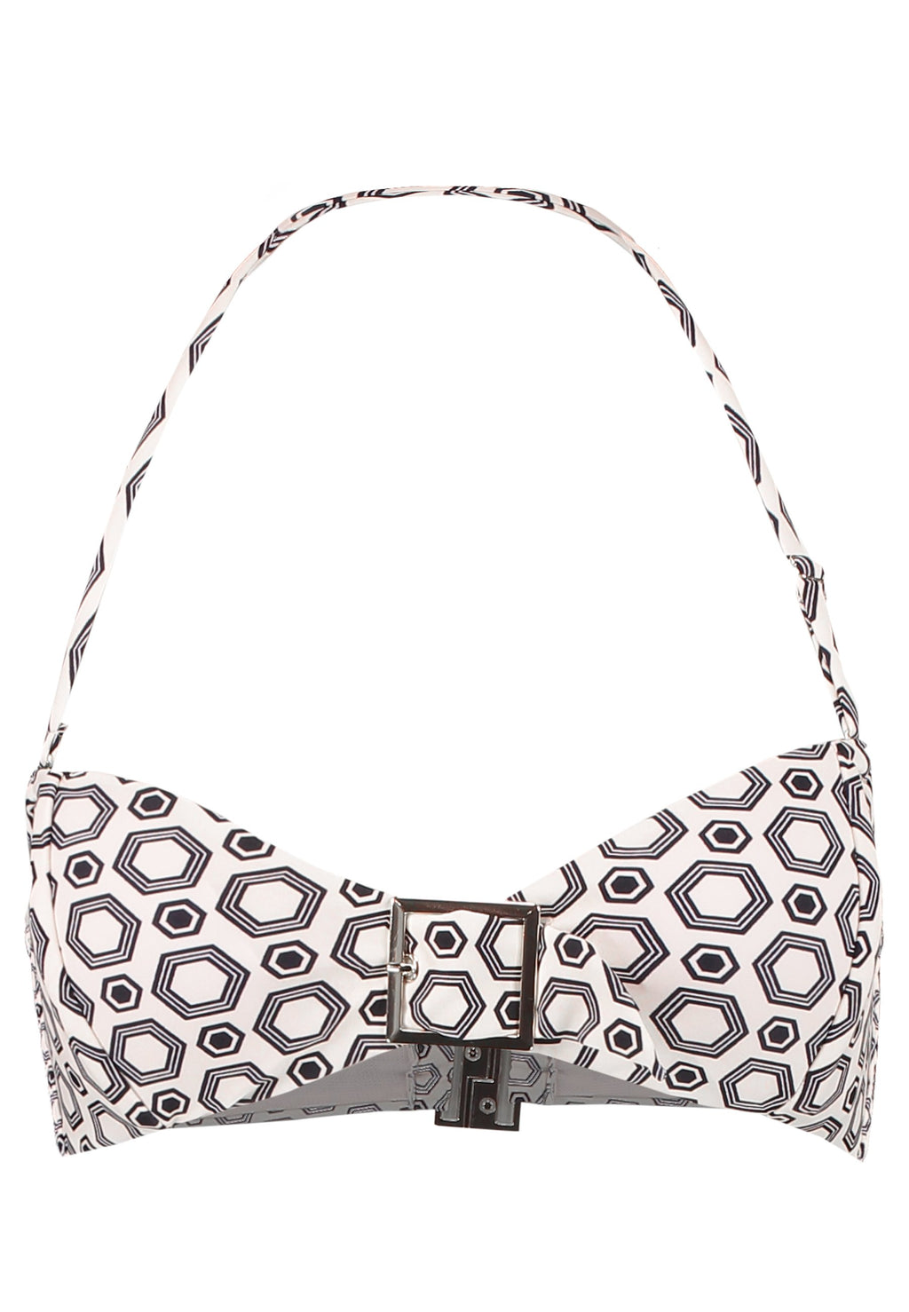 River Island GEO BUCKLE FRONT BANDEAU