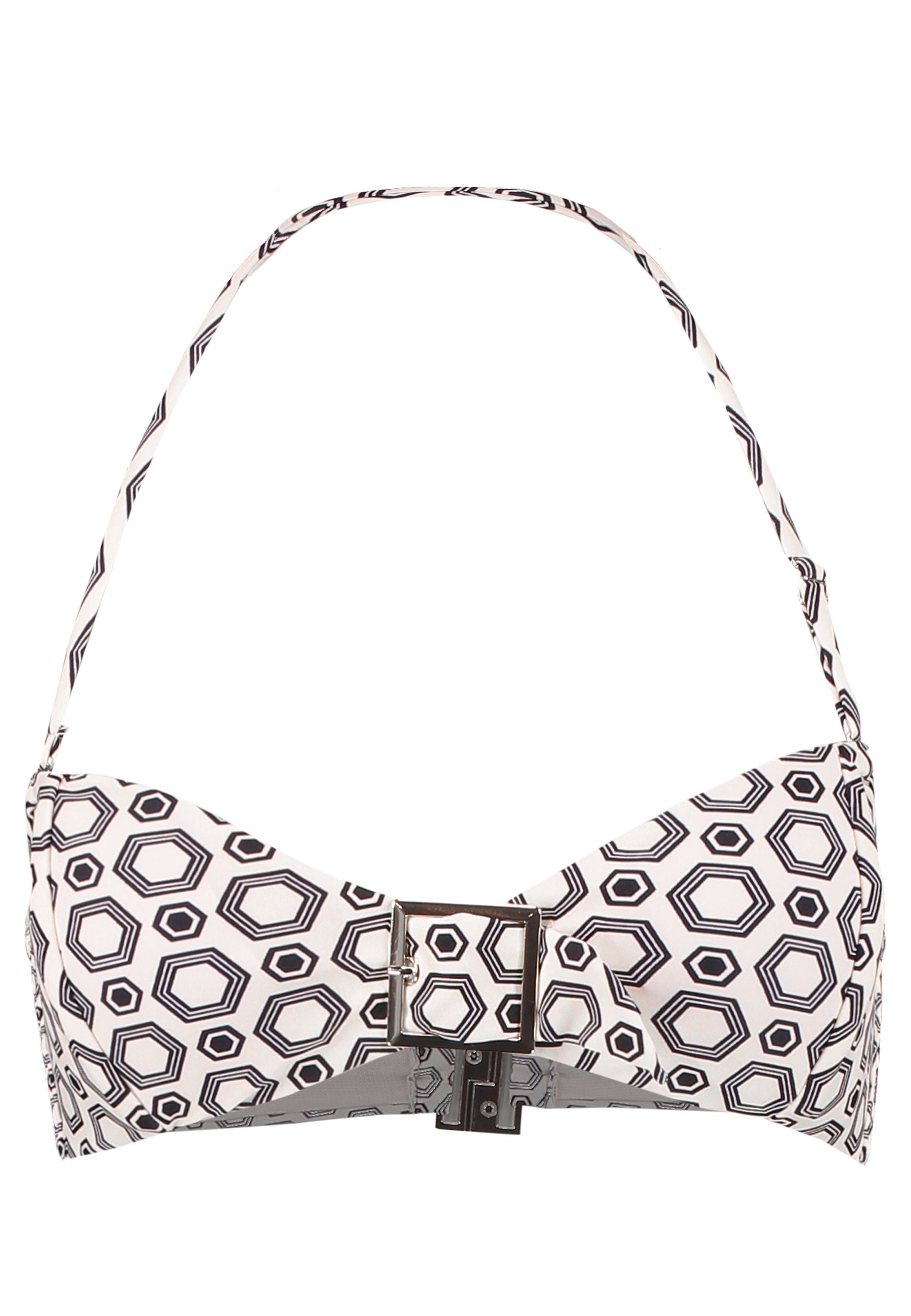 River Island GEO BUCKLE FRONT BANDEAU