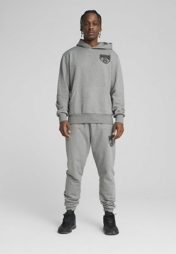Puma Hoodie - medium gray heather