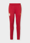 Puma GALATASARAY SK EVOSTRIPE PANTS - Tracksuit bottoms - dark cherry/summer sunset