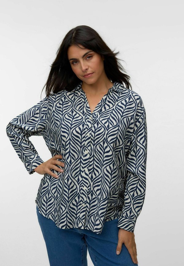 Vero Moda Curve VMCJOSIE - Button-down blouse - birch